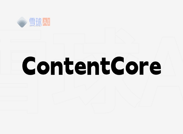 ContentCore: A 3D content creation tool for rapid visualization of marketing materials.