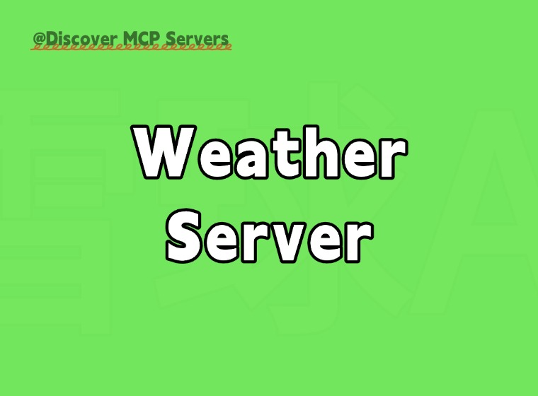 Weather-Server MCP Server