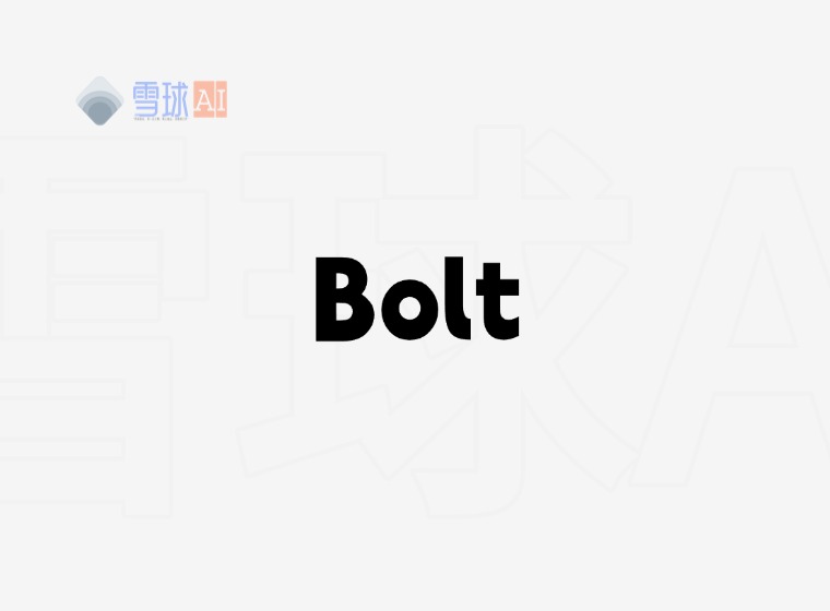 Bolt.new: create web pages with one click