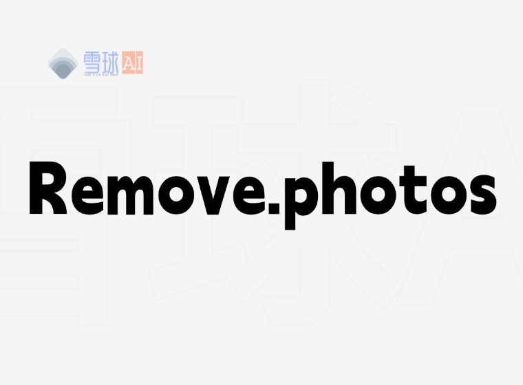 Remove the background of your pictures with ease: Remove.photos