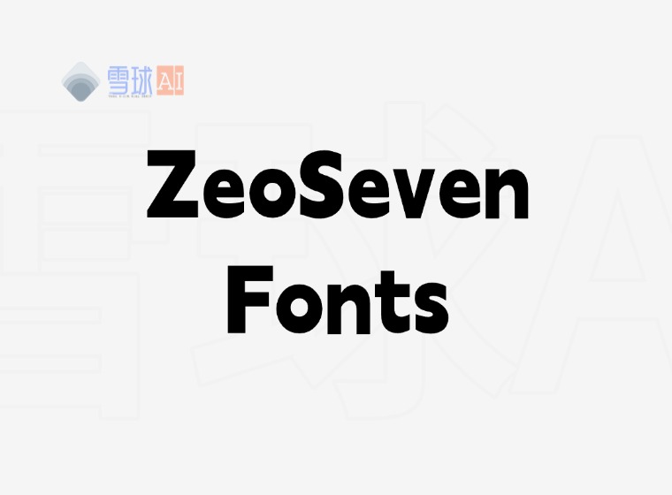 ZeoSeven Fonts:フォントの自由を解き放つ宝庫