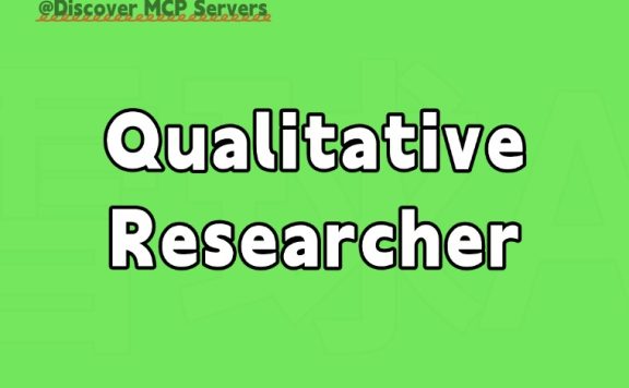 Qualitative Researcher MCP Server