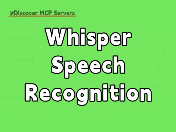 Whisper 语音识别 MCP 服务器
